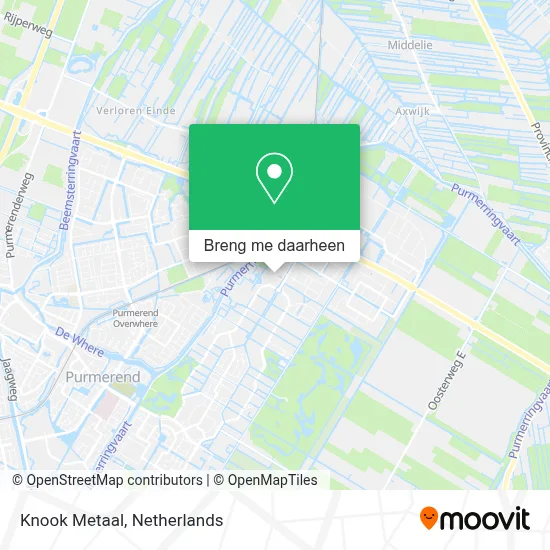 Knook Metaal kaart