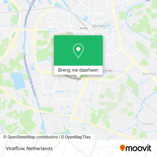 Vitalflow kaart