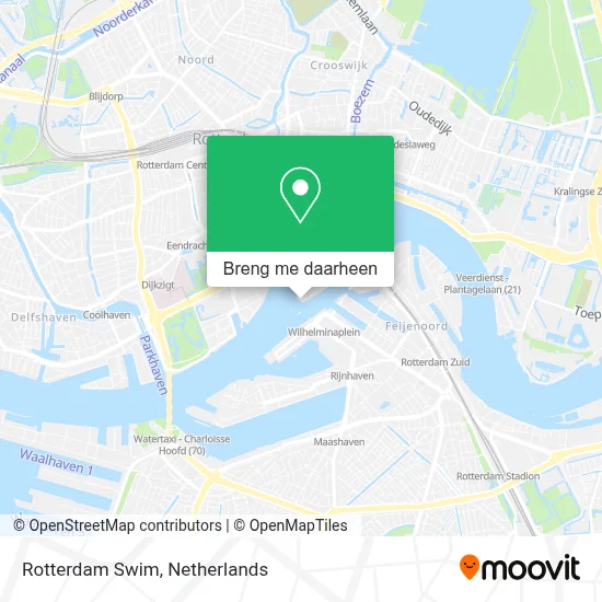 Rotterdam Swim kaart
