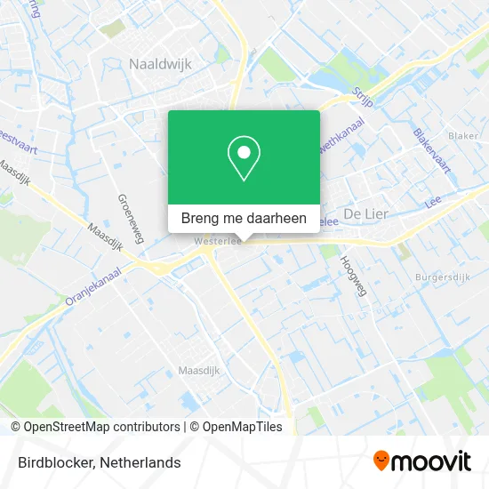 Birdblocker kaart