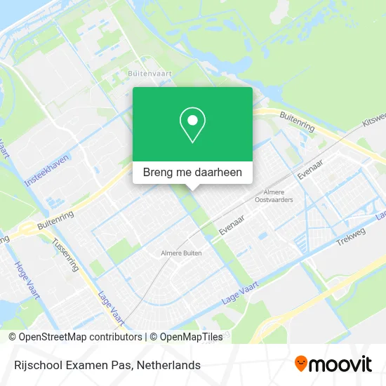 Rijschool Examen Pas kaart