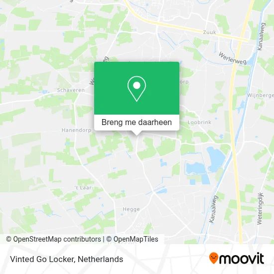 Vinted Go Locker kaart