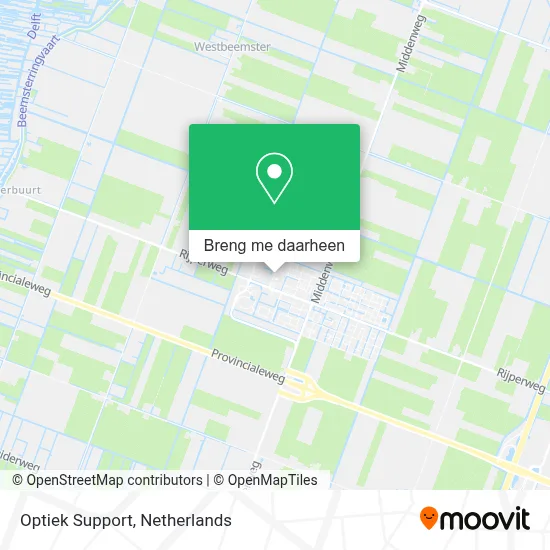 Optiek Support kaart