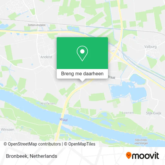 Bronbeek kaart