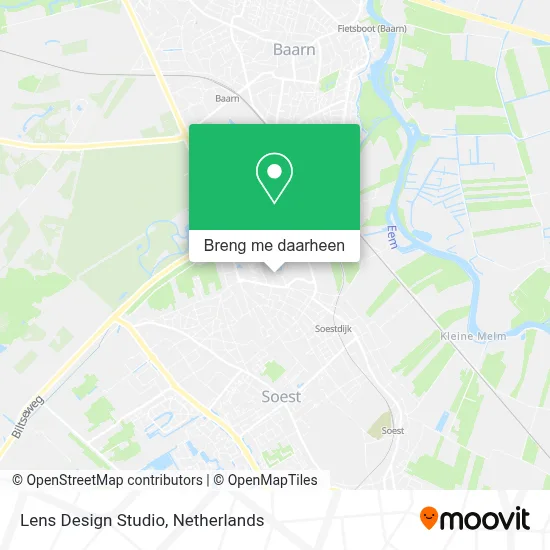 Lens Design Studio kaart