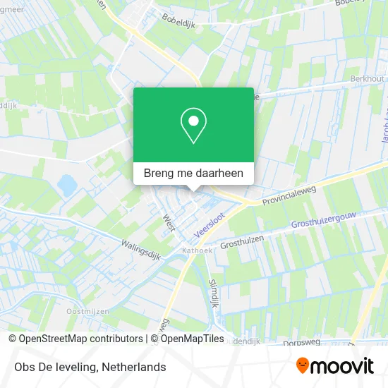 Obs De Ieveling kaart