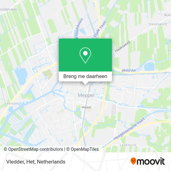 Vledder, Het kaart