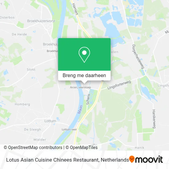 Lotus Asian Cuisine Chinees Restaurant kaart