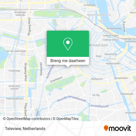 Teleview kaart