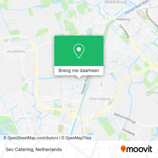 Sec Catering kaart