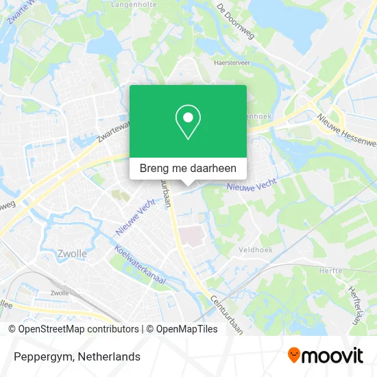 Peppergym kaart