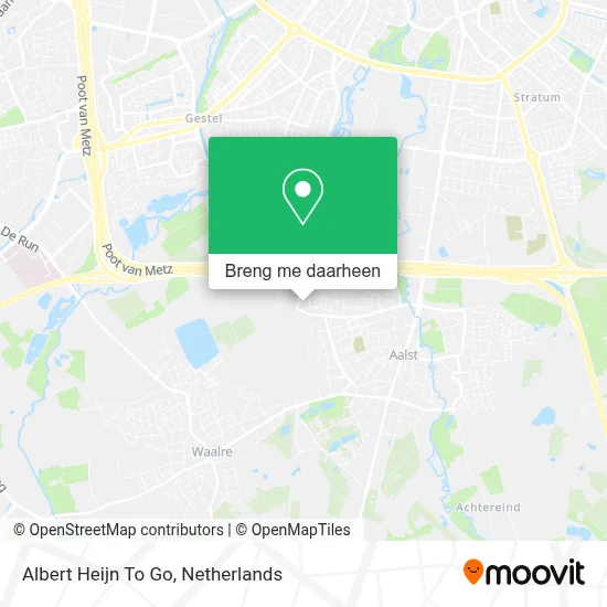 Albert Heijn To Go kaart