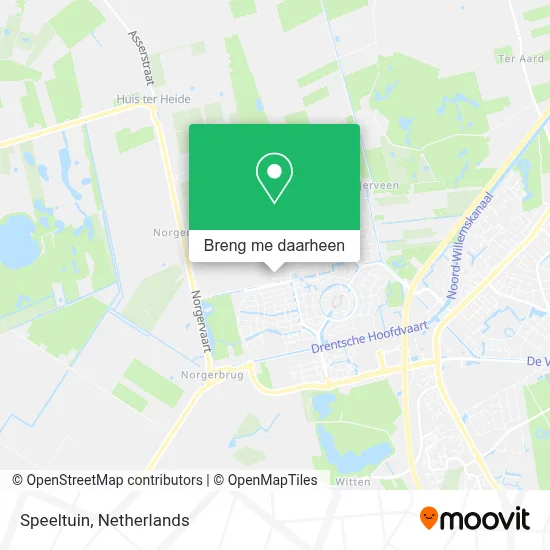 Speeltuin kaart