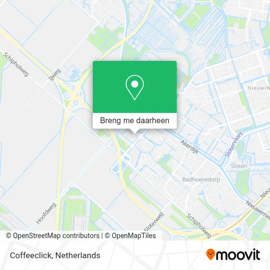 Coffeeclick kaart