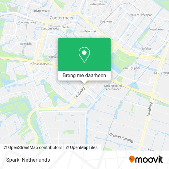 Spark kaart