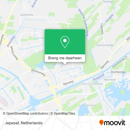 Jepesat kaart