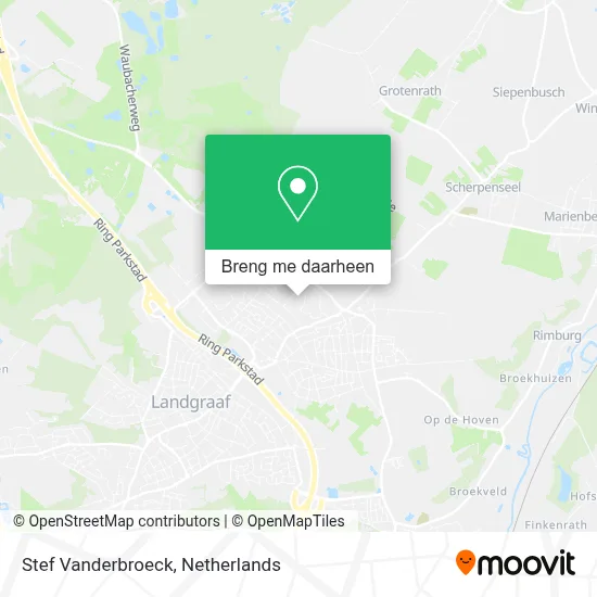 Stef Vanderbroeck kaart