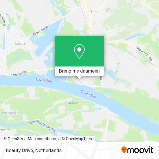 Beauty Drive kaart
