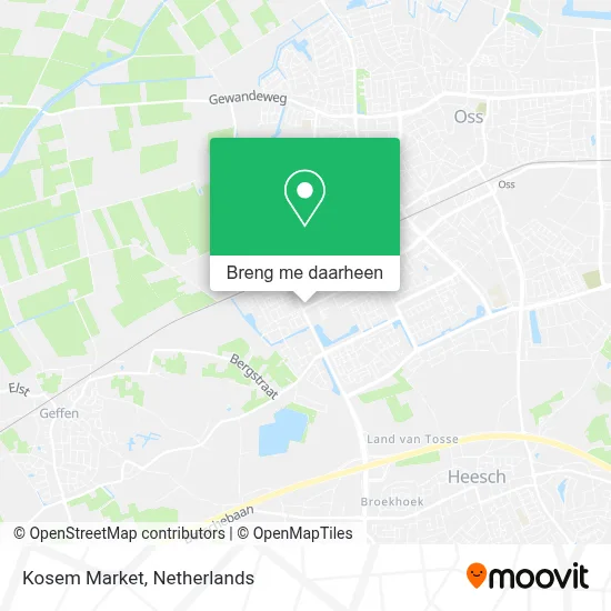 Kosem Market kaart