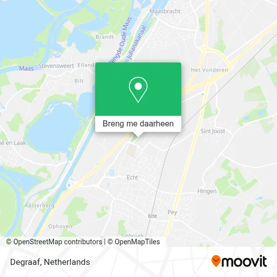 Degraaf kaart