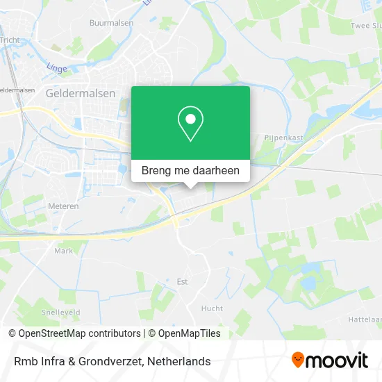 Rmb Infra & Grondverzet kaart