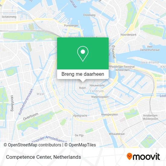 Competence Center kaart