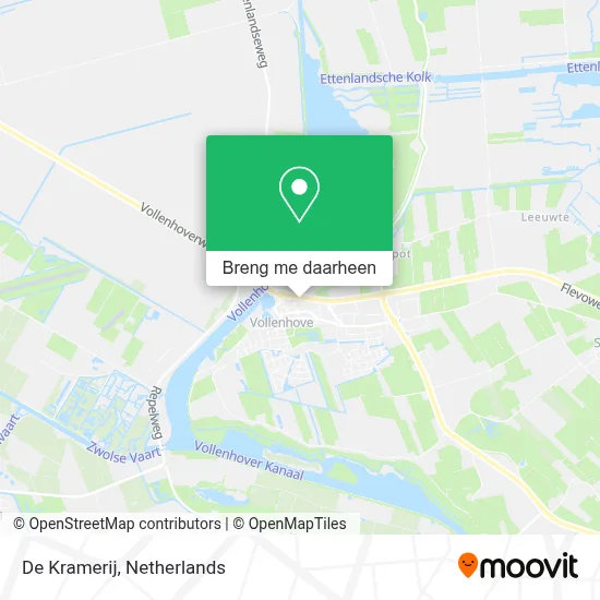 De Kramerij kaart