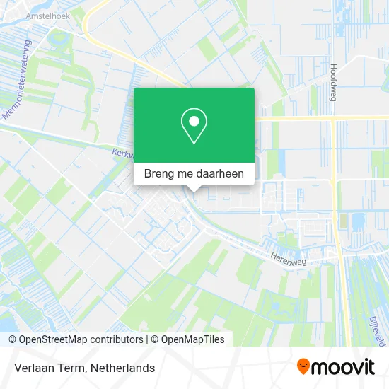 Verlaan Term kaart