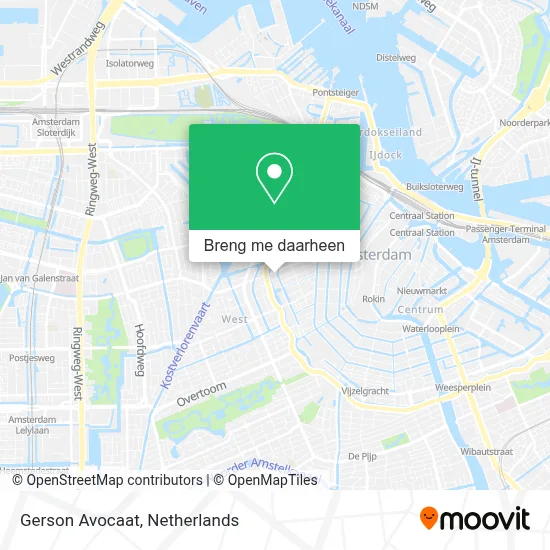 Gerson Avocaat kaart