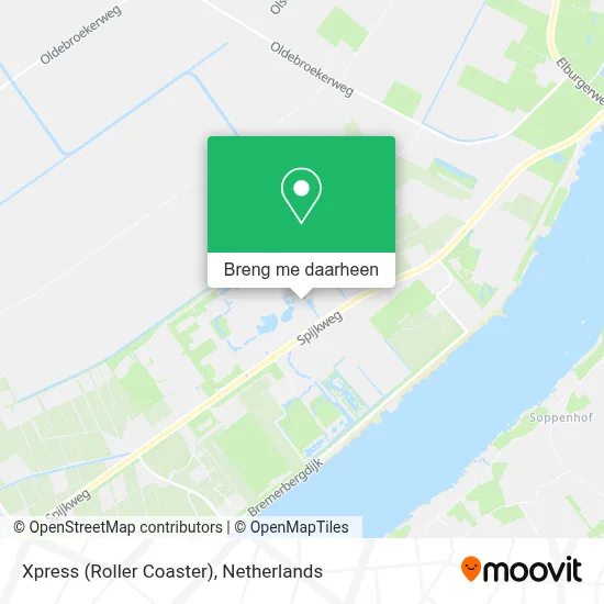 Xpress (Roller Coaster) kaart