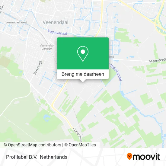 Profilabel B.V. kaart