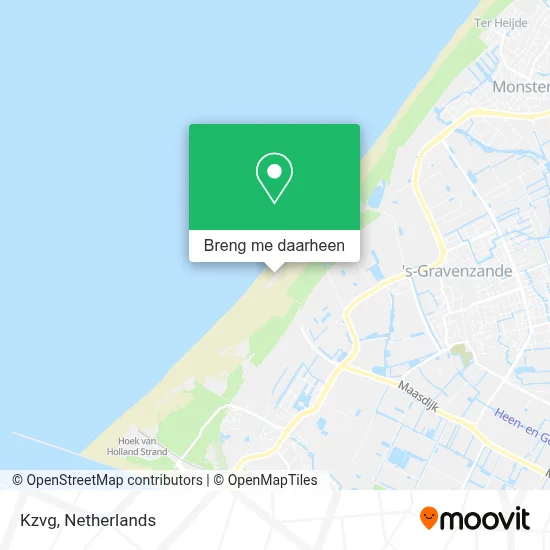 Kzvg kaart