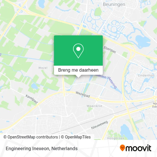 Engineering Inexeon kaart