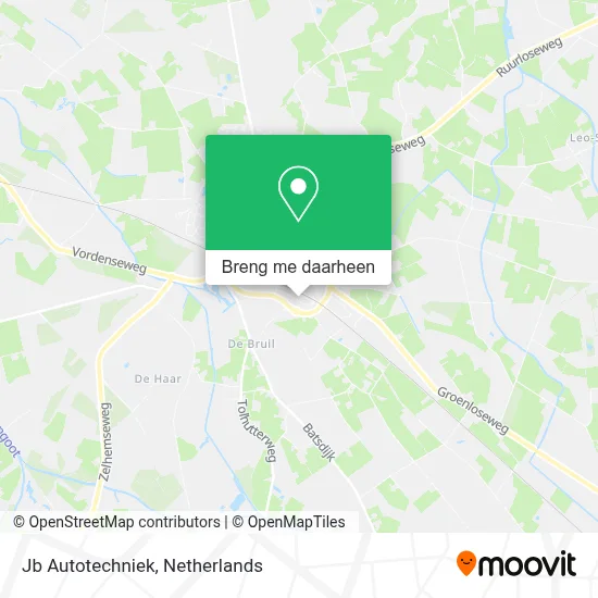 Jb Autotechniek kaart