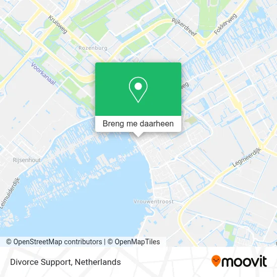 Divorce Support kaart