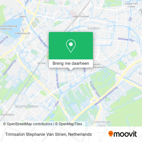 Trimsalon Stephanie Van Strien kaart