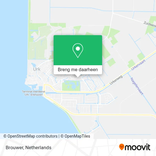 Brouwer kaart