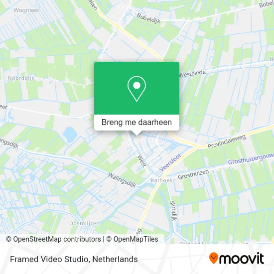 Framed Video Studio kaart