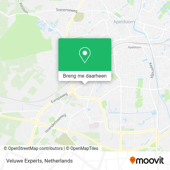 Veluwe Experts kaart