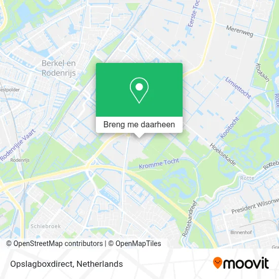 Opslagboxdirect kaart