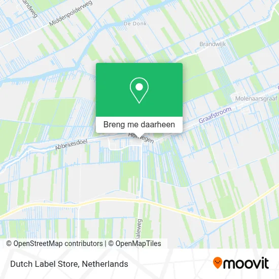 Dutch Label Store kaart