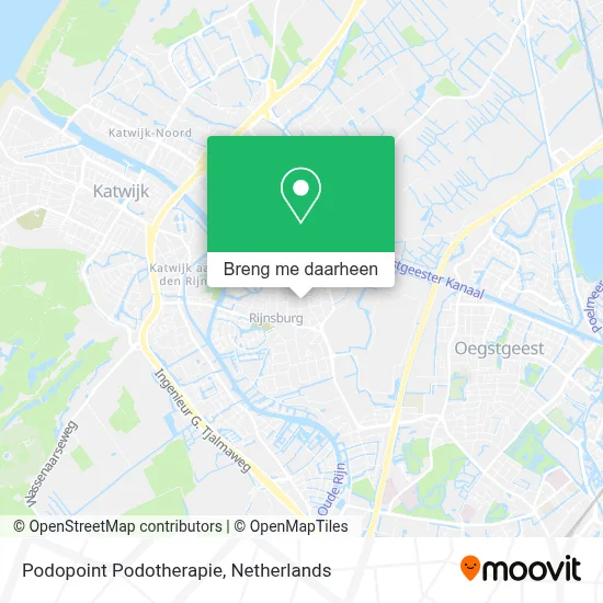 Podopoint Podotherapie kaart