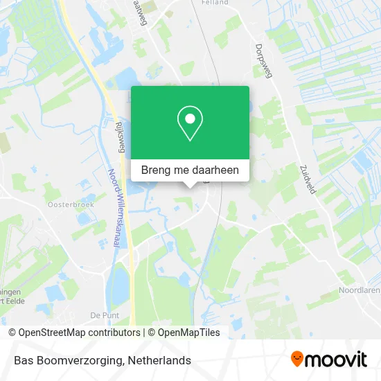 Bas Boomverzorging kaart