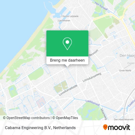 Cabama Engineering B.V. kaart