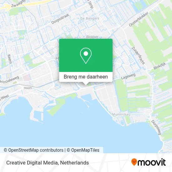 Creative Digital Media kaart