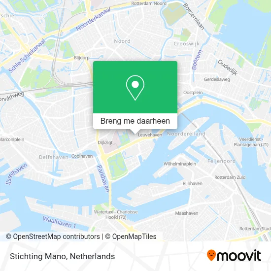 Stichting Mano kaart
