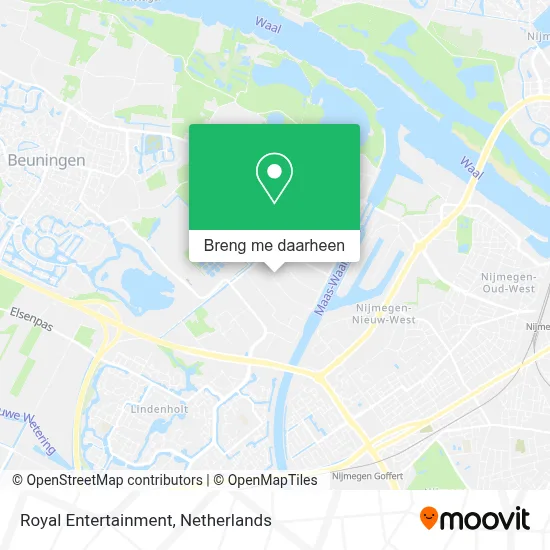 Royal Entertainment kaart
