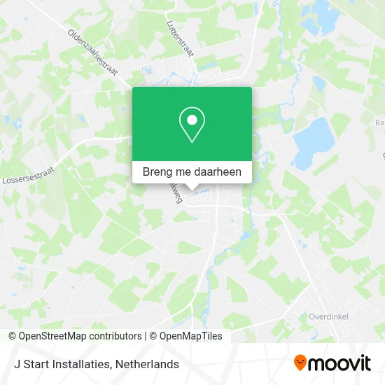 J Start Installaties kaart