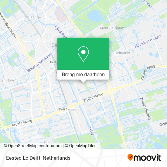 Eestec Lc Delft kaart