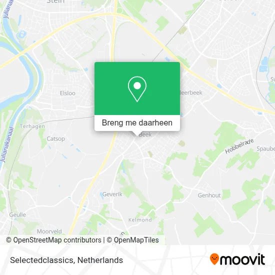 Selectedclassics kaart